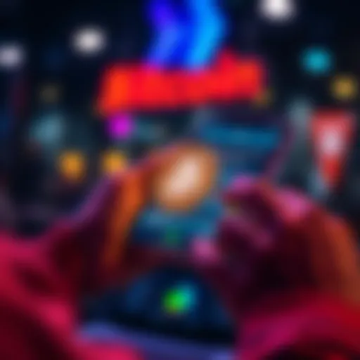 A person using a smartphone to buy Bitcoin on a digital wallet app