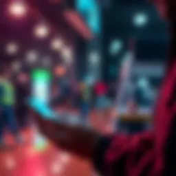 A person using a smartphone to conduct a peer-to-peer Bitcoin transaction without KYC.