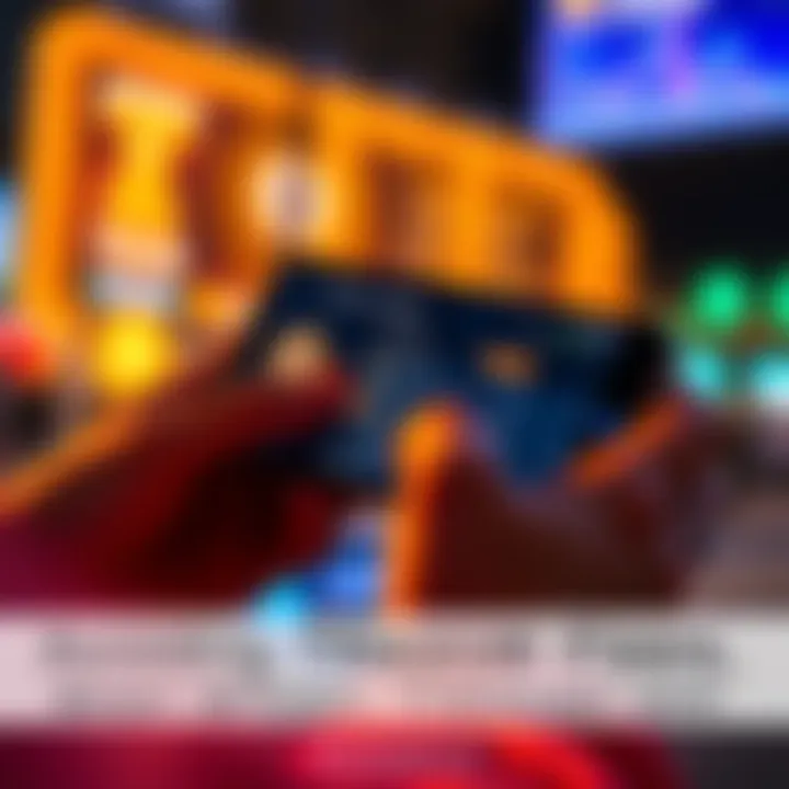 A person using the Trezor app on a smartphone to buy Bitcoin, with a focus on the screen displaying cryptocurrency options.