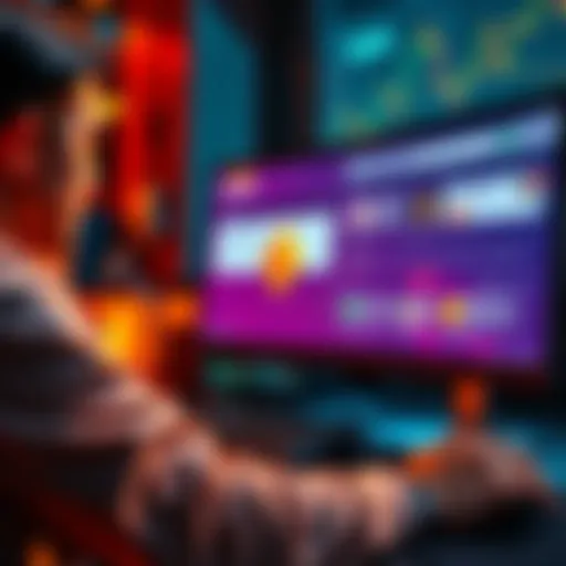 A person using a computer to buy Monero on Retoswap, looking at the offer seed phrase and connecting with sellers