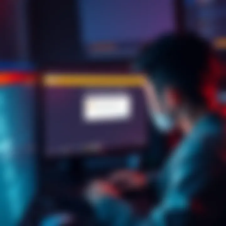 Bybit account ban after withdrawal A frustrated person looking at their computer screen with a warning message about Bybit account ban after a USDT withdrawal. The screen displays an automated response from support.