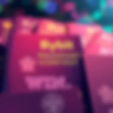 Bybit Passport Stamps Contest A colorful display of passport stamps representing trading achievements, with an invitation to join Bybit's contest and win prizes.