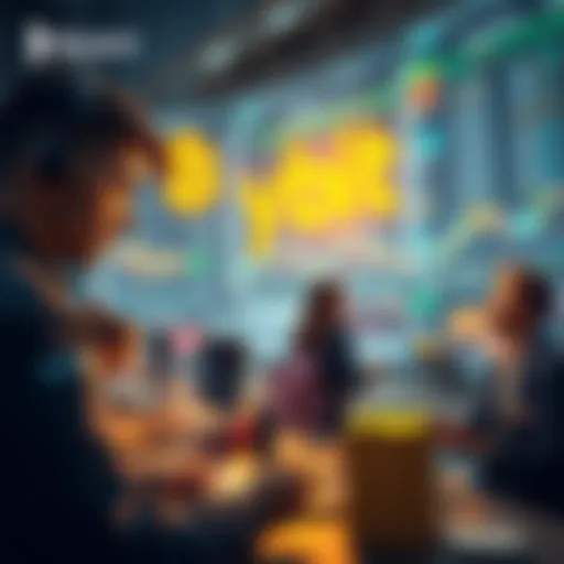 Traders engaging with Bybit's new POLYMARKETUSDT Perpetual Contract on a digital trading platform