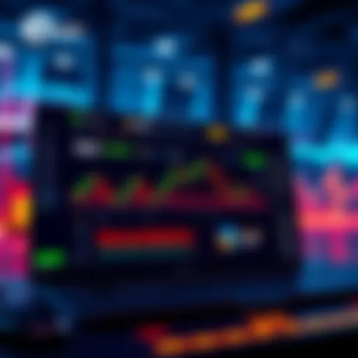 Bybit Spot Trading Platform Overview A graphic showing the Bybit Spot trading interface with features highlighted, showcasing new perpetual contracts and user engagement through rewards programs.