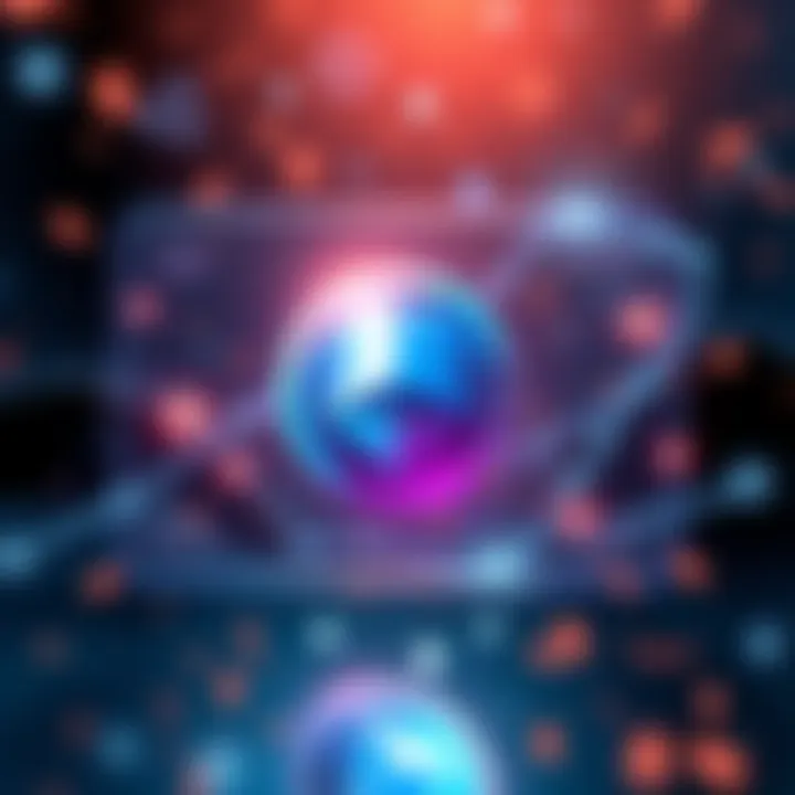 Illustration of Cake Wallet's background sync feature for Monero transactions, showcasing effortless cryptocurrency management.