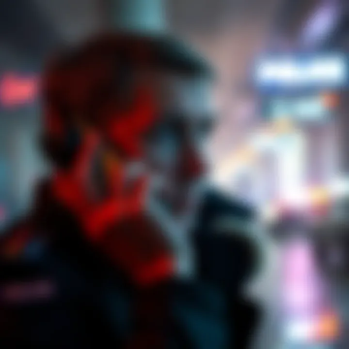 A person on the phone looking concerned while receiving a call from the Australian Federal Police regarding a detained individual at Sydney airport linked to cryptocurrency.