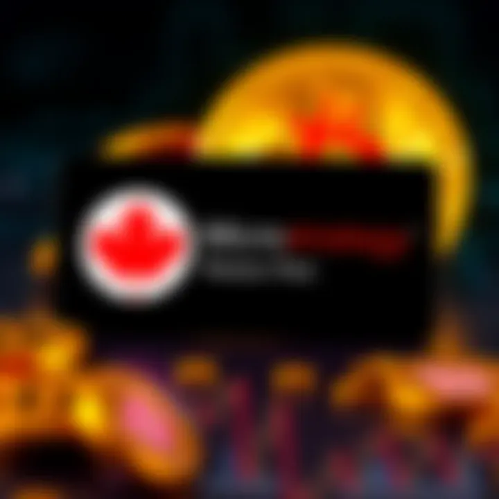 Graphic showing the Canada Pension Plan logo alongside Microstrategy logo with Bitcoin symbols in the background