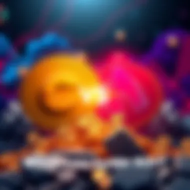 Two cryptocurrencies, Canton and Algorand, represented by their logos with dollar signs symbolizing investment