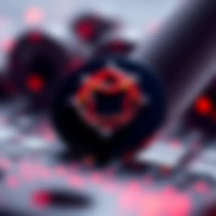 A close-up of the Cardano logo with a modern design, representing its popularity among crypto enthusiasts.