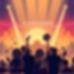 Illustration of Cardano supporters voting on network decisions and treasury funds, with ADA coins visible to represent the community's involvement in governance.