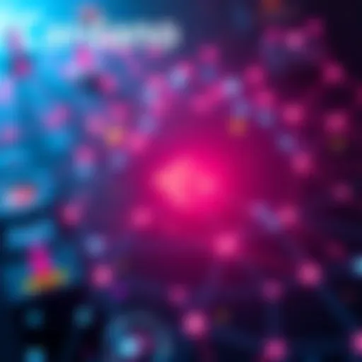 Visual representation of Cardano's new USDCx Bridge and trading options on Binance, featuring a digital network and currency symbols