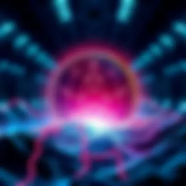 A digital representation of Cardano's new stablecoin USDCx impacting the decentralized finance ecosystem.