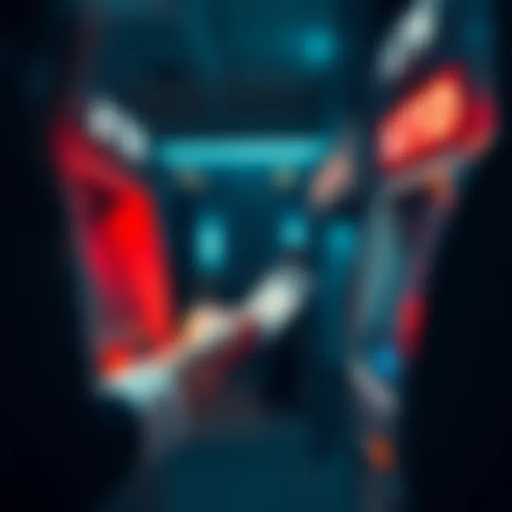 Cash Withdrawal from Crypto Person using a card at an ATM to withdraw cash from cryptocurrency account