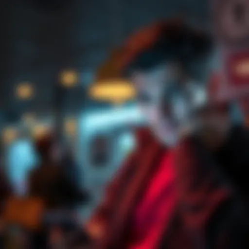 A frustrated person holding a smartphone while looking at a banking app, indicating issues with cash withdrawal in Canada