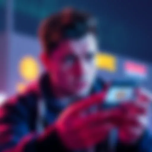 A person looks worried while checking their CashApp for Bitcoin transaction status, displaying a notification about a KYC request and an expired BTC address.