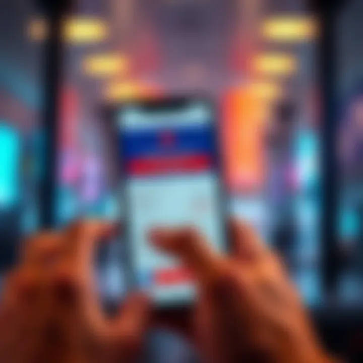 A smartphone displaying the Ready app showing cashback amounts for Curve transactions, with a concerned user looking at the screen.