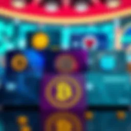 Different cashback crypto cards displayed with their logos and cashback rates
