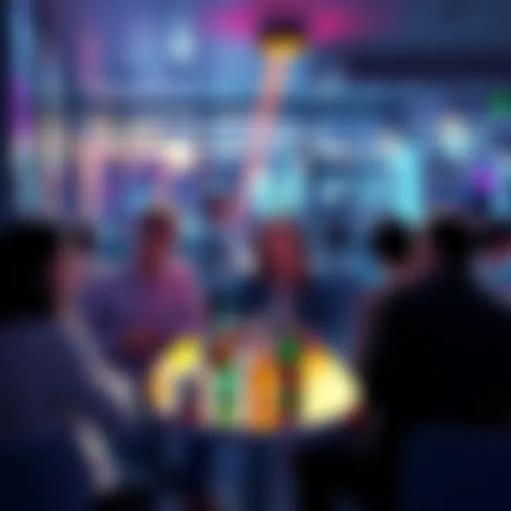 People chatting about HBAR and Hedera in a relaxed environment