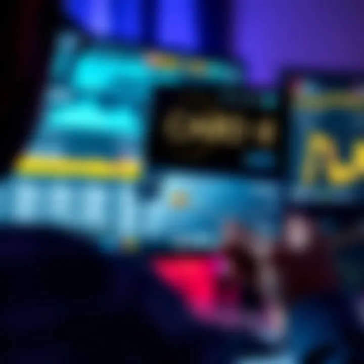 A person holding a new CDC Visa Signature card while looking at a computer screen showing rewards details