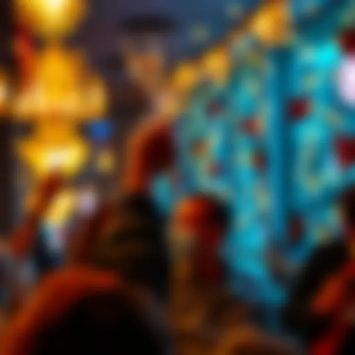 Celebrating a Milestone with Kaspa A person raising a glass in celebration, surrounded by festive decorations, symbolizing a major achievement with Kaspa.