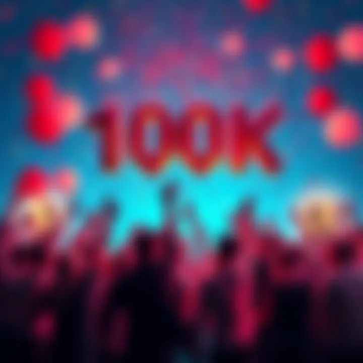 A group of people cheering and celebrating a milestone with balloons and confetti, symbolizing excitement for the future of investments.