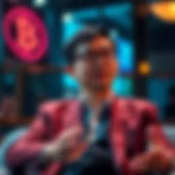 Phong Le, CEO of a crypto firm, speaks about selling bitcoin to buy dollars or debt during an earnings call