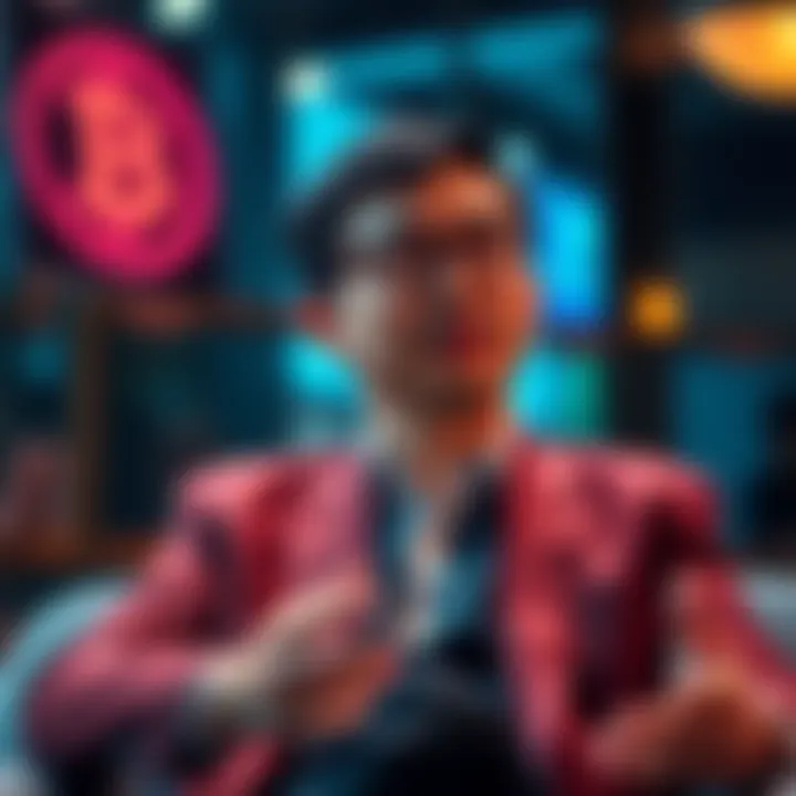Phong Le, CEO of a crypto firm, speaks about selling bitcoin to buy dollars or debt during an earnings call