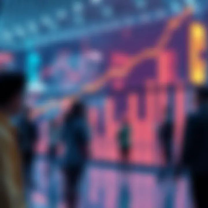 Graph showing the rise of Chadogecoin in the cryptocurrency market with people discussing its features and potential benefits.