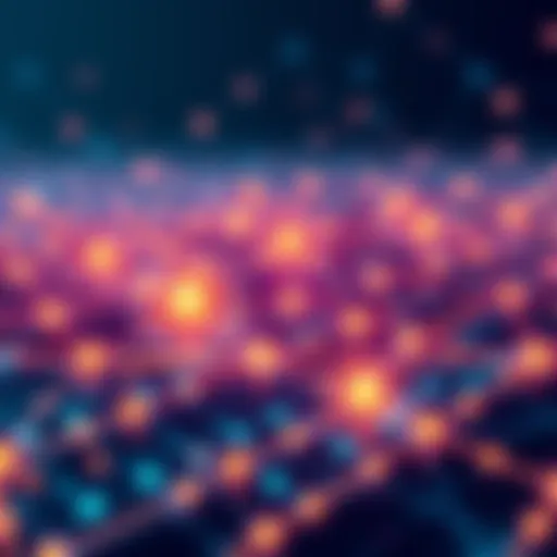 Illustration of Chainlink's role in finance, featuring interconnected digital assets and a strong financial grid, symbolizing stability and growth.