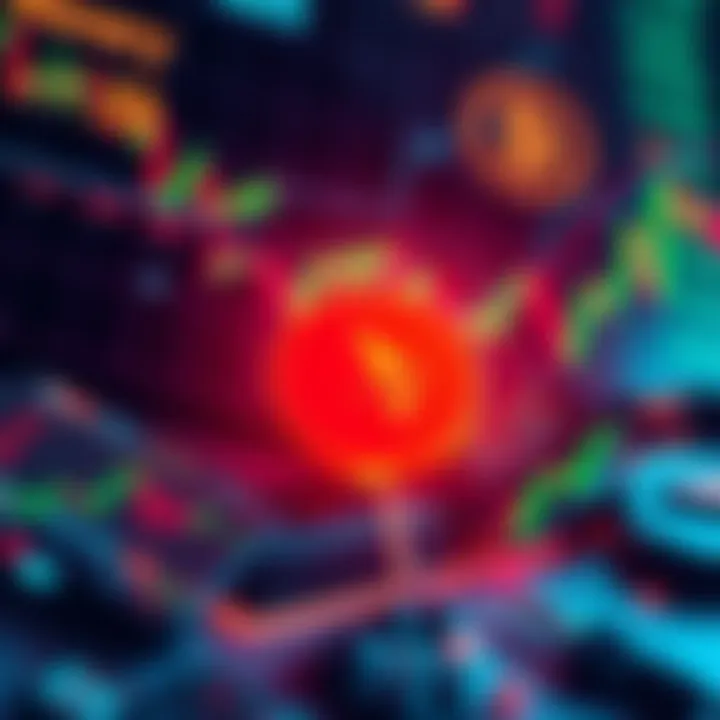 A visual representation of the difficulties exchanges face when trading Monero, showing charts and regulatory symbols