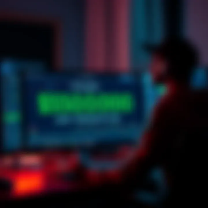 A user frustrated with a computer screen showing a $50,000 USDT transaction on hold, highlighting communication problems with Changelly.