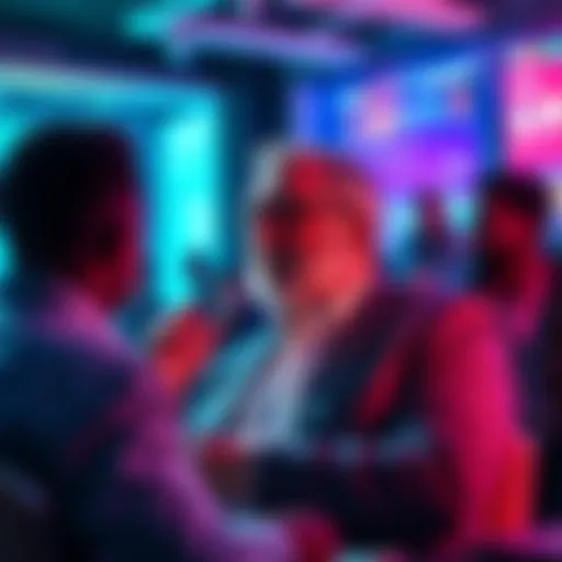 Charles Adkins speaks about streaming micro-payments for creators in a social media setting