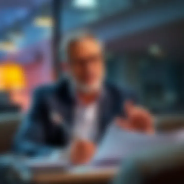 Charles shares insights on entrepreneurship and paperwork during an interview