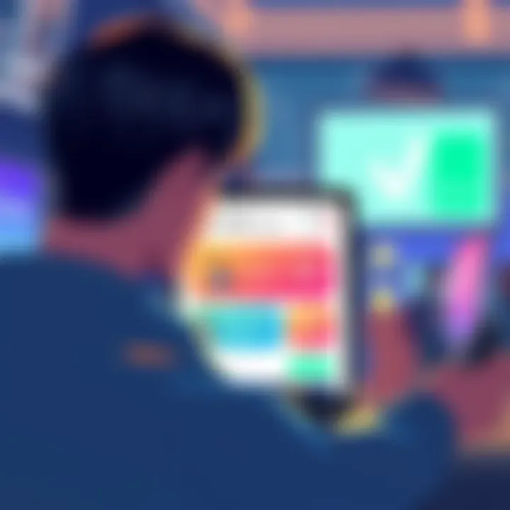 Illustration of a ChatGPT interface displaying ads on the Go Plan with a comparison to Perplexity and Revolut's Ultra plan in the background
