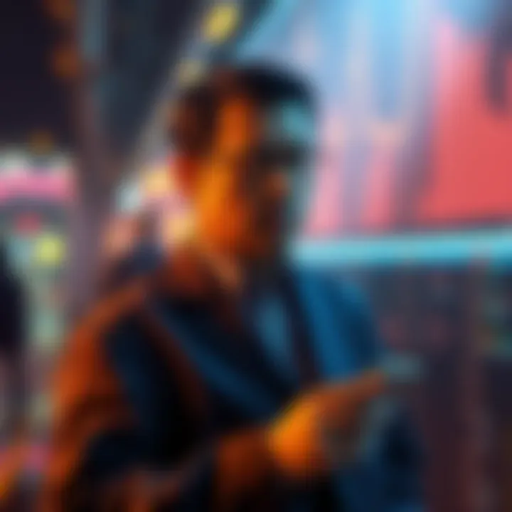 Pioneering Concepts in Blockchain Technology Visually representing David Chaum's groundbreaking work on blind signatures