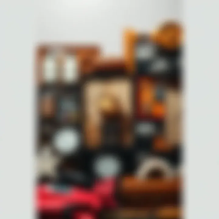 An assortment of treasured keepsakes displayed together, showcasing their unique stories and connections