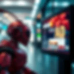 A split-screen image showing a Cherry bot on one side and an advertisement on the other, highlighting their roles in boosting exposure.