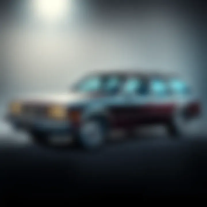 1985 Chevrolet Cavalier wagon in pristine condition with original paint and interior, showcased for auction