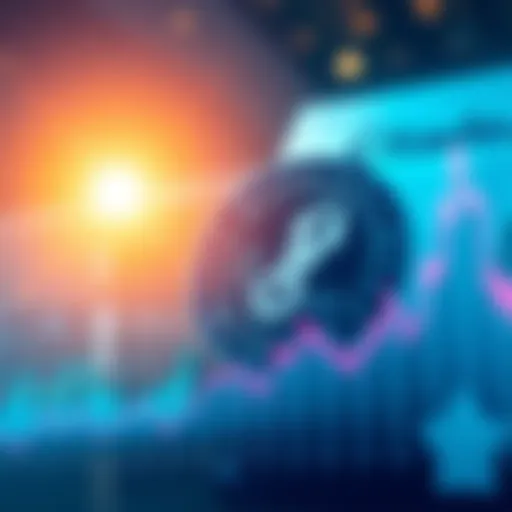 A graph showing the impact of regulations on decentralized finance alongside an image of Citadel's logo and SEC documents