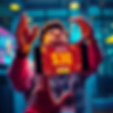 Person excitedly holding a smartphone showing a $30 cryptobucks promotion
