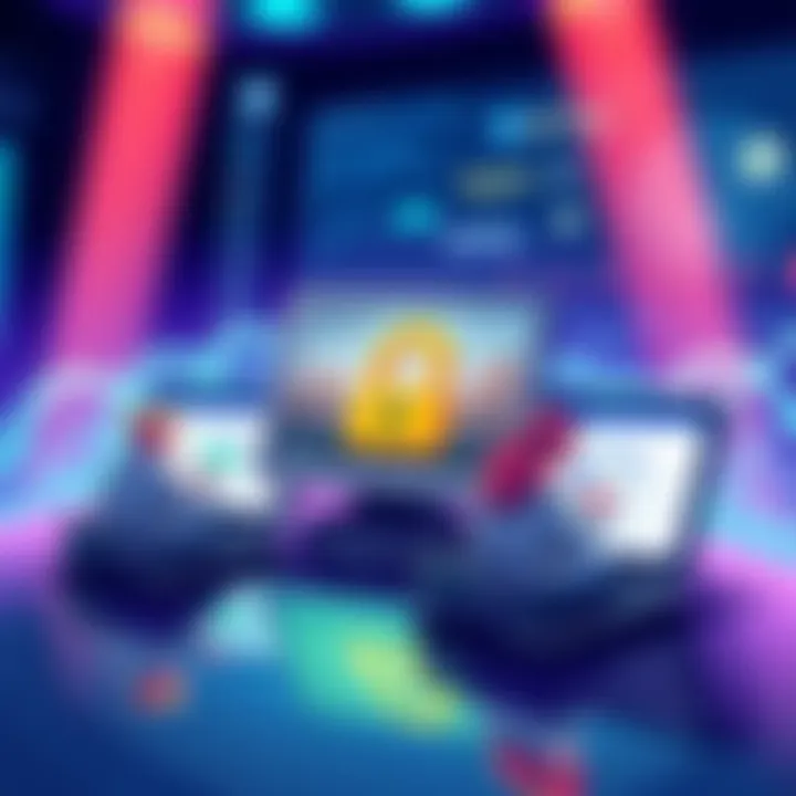 An illustration showing users submitting claims on digital devices, symbolizing the launch of Terraform Labs' claims portal for Terra USD losses.