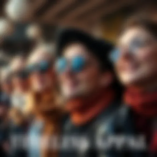 A close-up of people enjoying a timeless fashion trend, showcasing styles that appeal to all ages.
