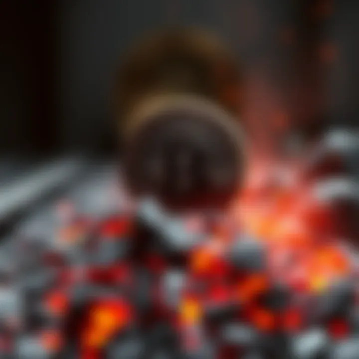 A visual comparison showing coal from Old School RuneScape outperforming the cryptocurrency Shitereum in 2026.