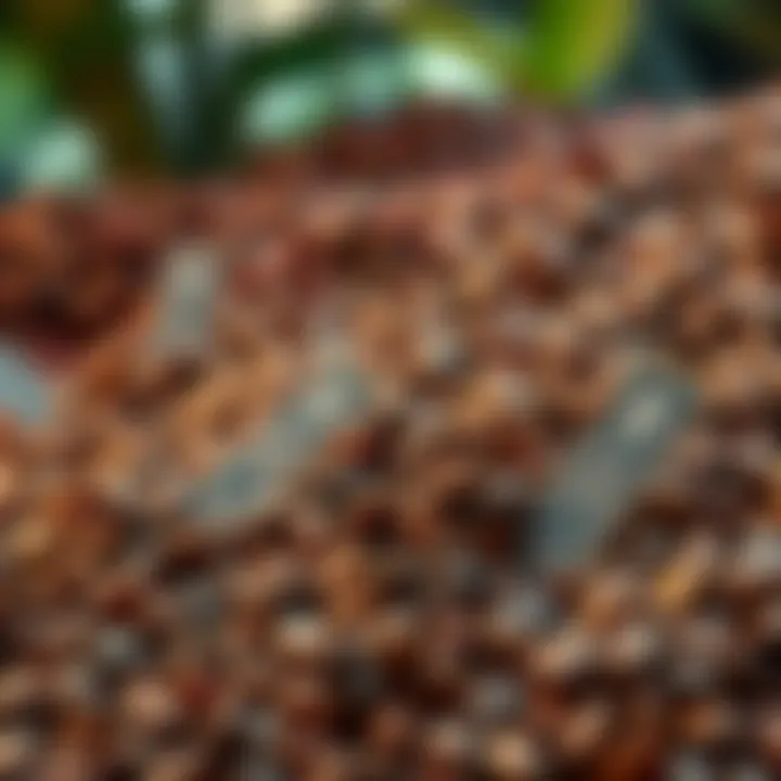 Cocoa Prices Soar A vibrant display of cocoa beans with rising price tags next to them, symbolizing the increase in cocoa value against a backdrop of declining Ethereum prices.