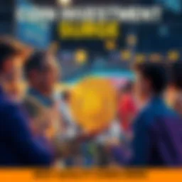 People discussing investment in a coin after its price dipped below 10 cents, showing excitement and anticipation of future gains.