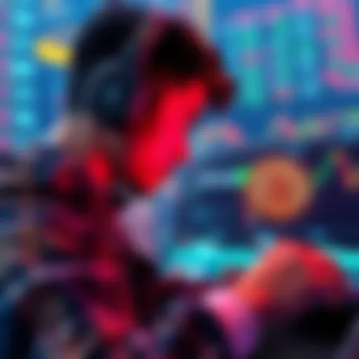 A person trading ETH for BTC on a digital exchange without KYC requirements.