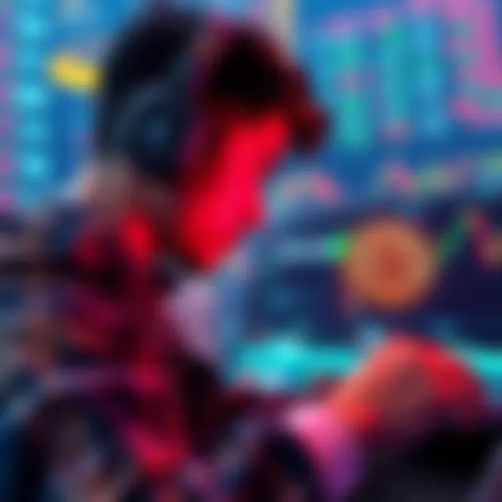 A person trading ETH for BTC on a digital exchange without KYC requirements.