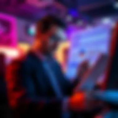 Person analyzing Coinbase tax statements with charts and calculator