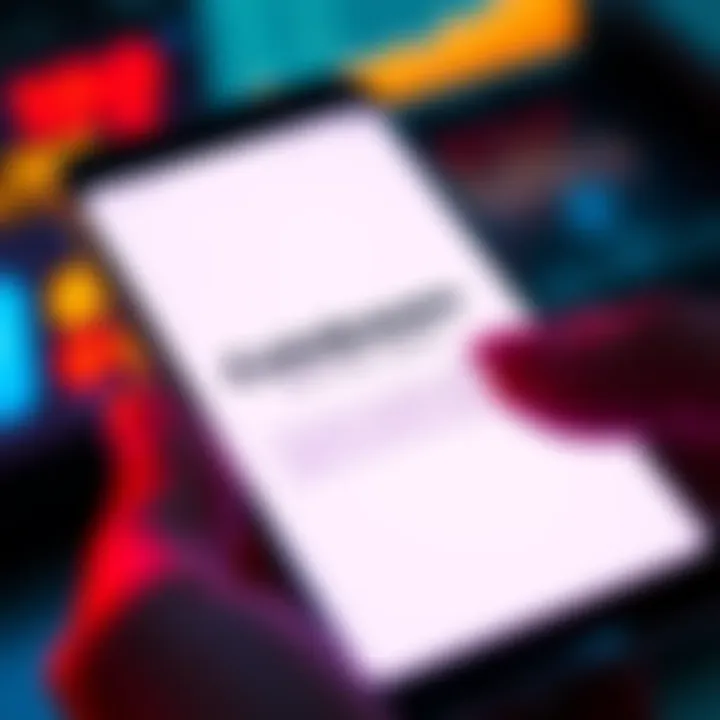 Close-up of a smartphone displaying a suspicious text message regarding Coinbase alerts