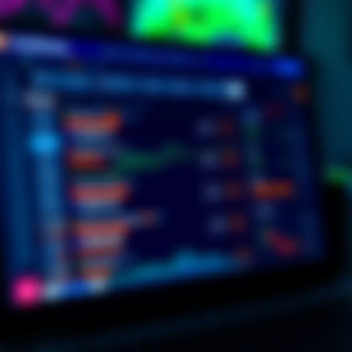 A computer screen showing search results for Bitcoin on the Coinbase platform with trending data and price information